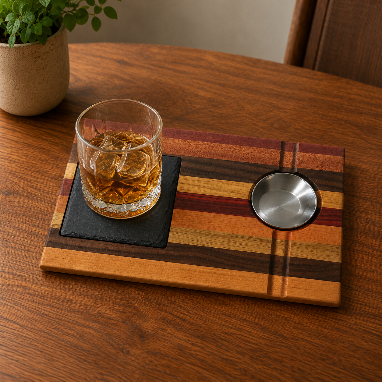 Whiskey and Cigar Board