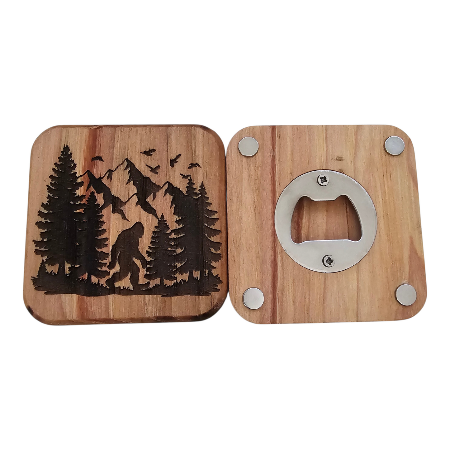 Bottle Opener Magnet - Bigfoot