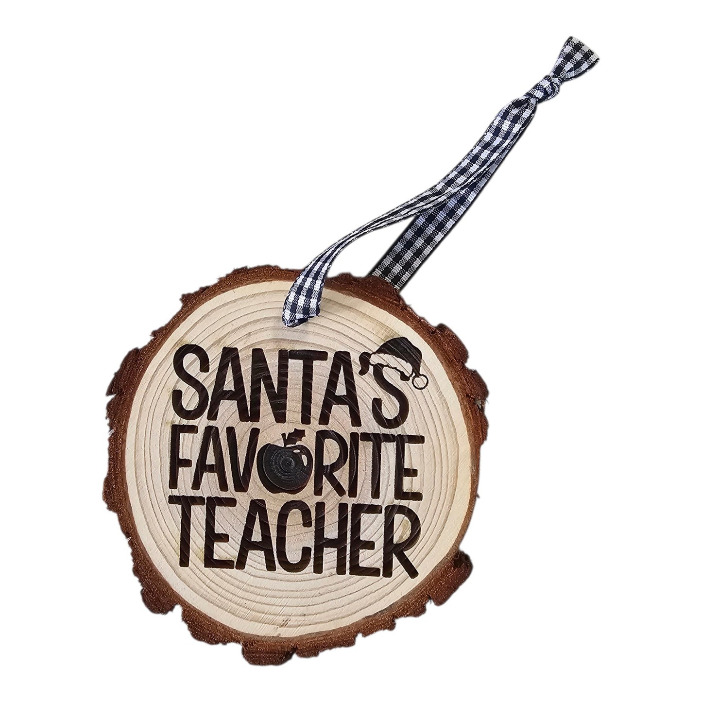 Santa's Favorite Teacher Ornament