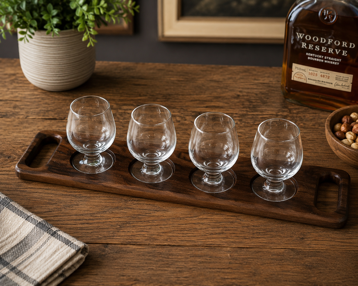 Walnut Whiskey Flight
