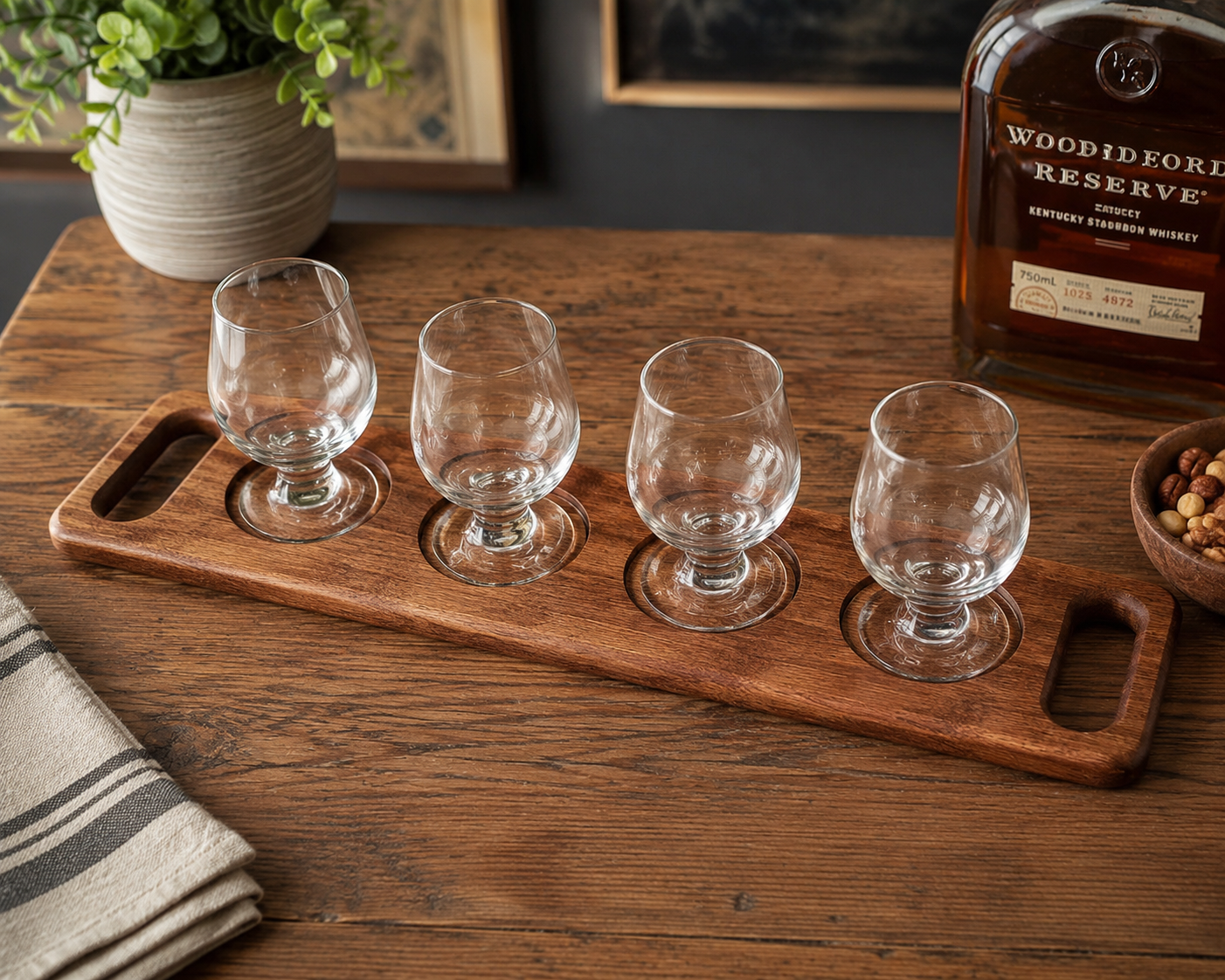 Sapele Whiskey Flight