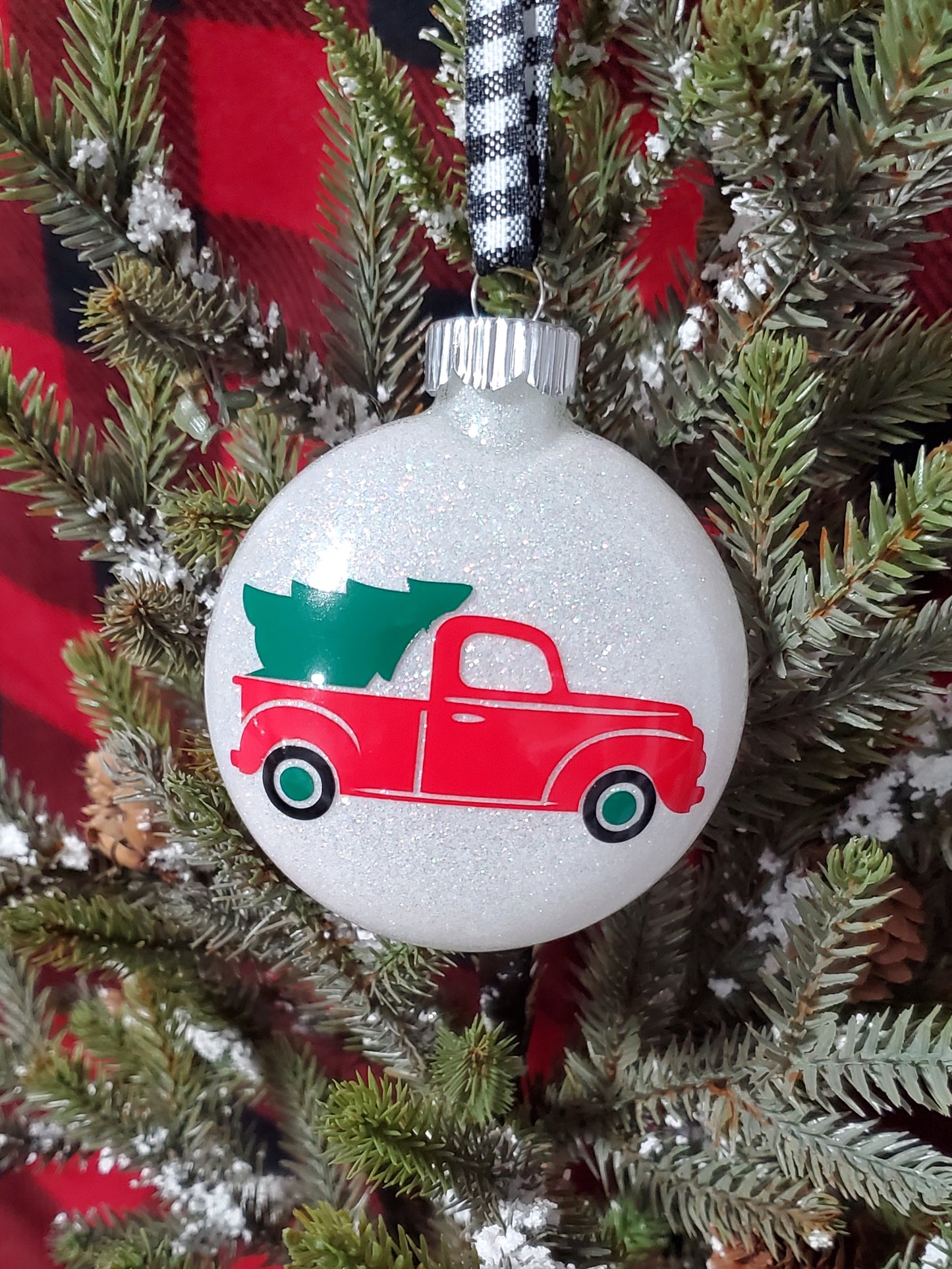 Red Truck Ornament