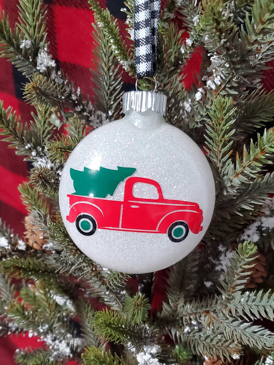 Red Truck Ornament
