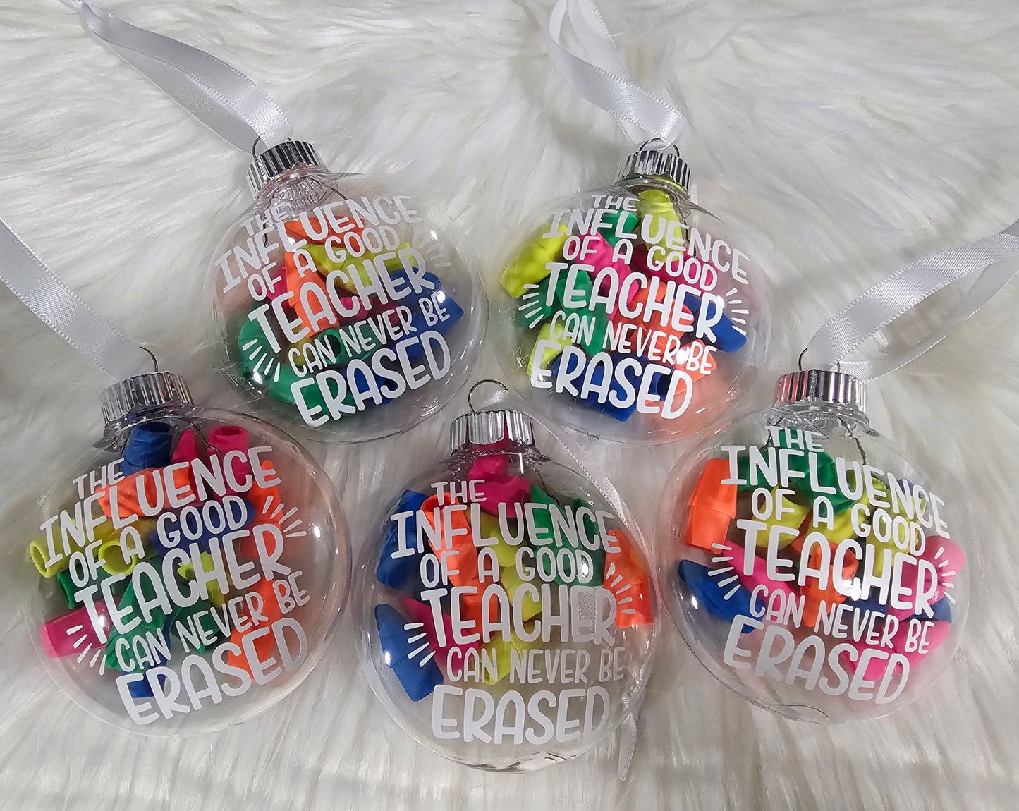 Influence of a good Teacher can never be erased Ornament