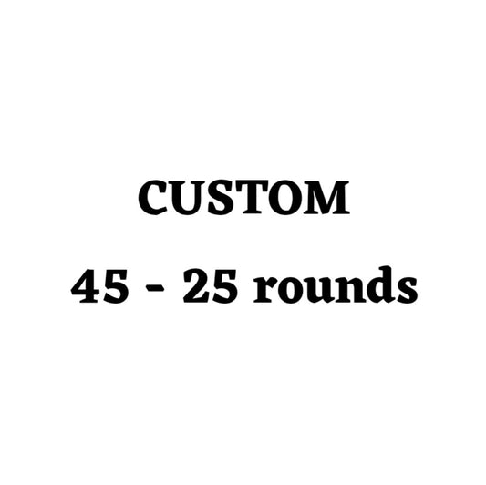 Custom 45 Ammo Box - 25 Round