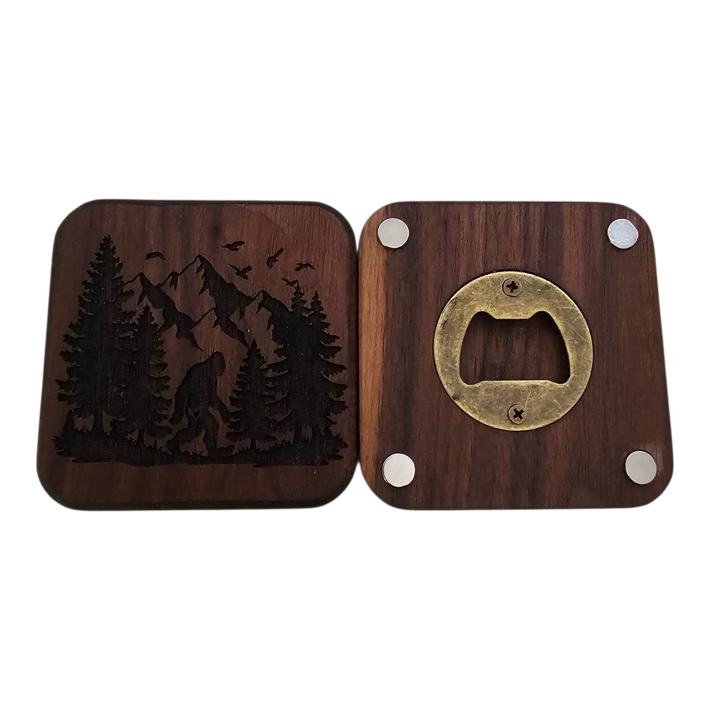 Bottle Opener Magnet - Bigfoot