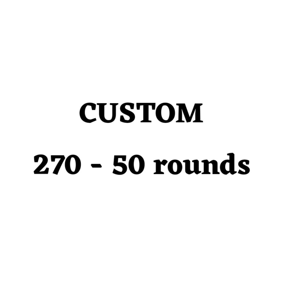 Custom 270 Ammo Box - 50 Round