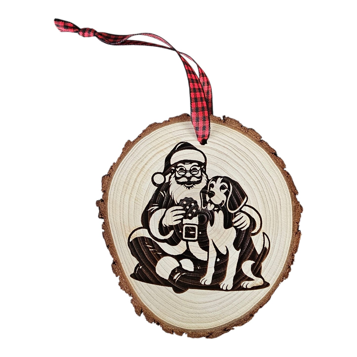 Santa Pup Ornament
