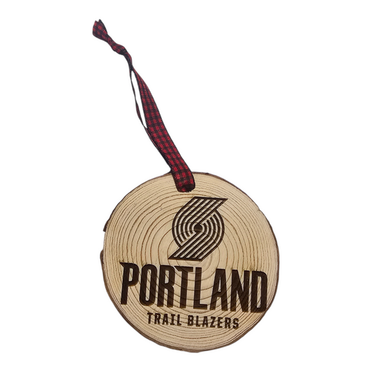 Portland Trail Blazers Christmas Ornament