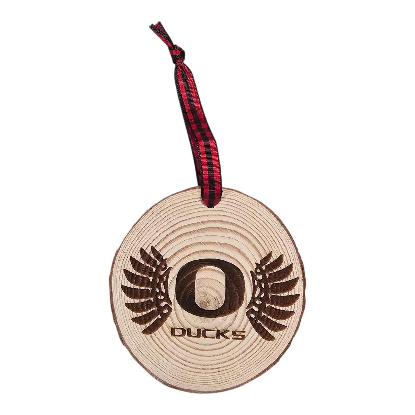 Oregon Ducks Wings Christmas Ornament