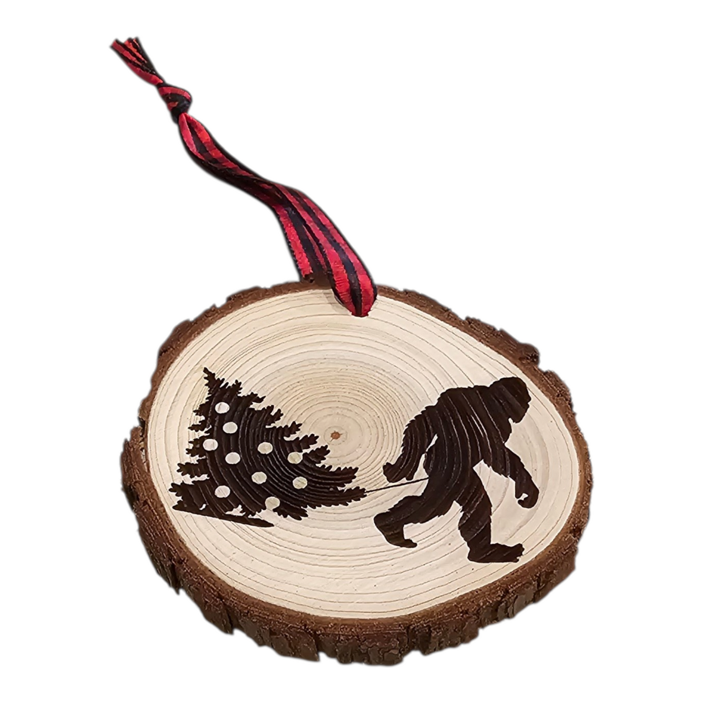 Big Foot Christmas Ornament