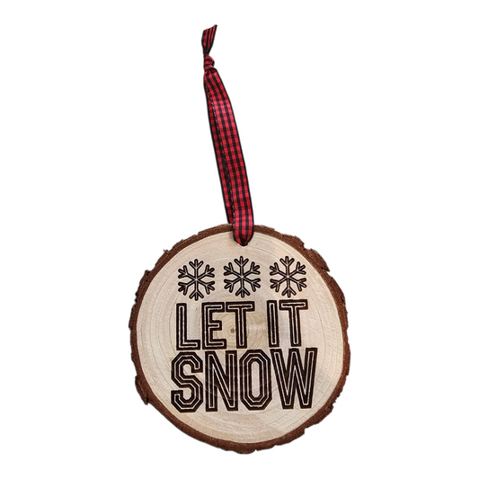 Let It Snow Ornament