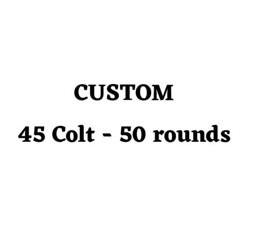 Custom 45 Colt Ammo Box - 50 Round