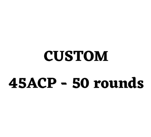 Custom 45ACP Ammo Box - 50 Round
