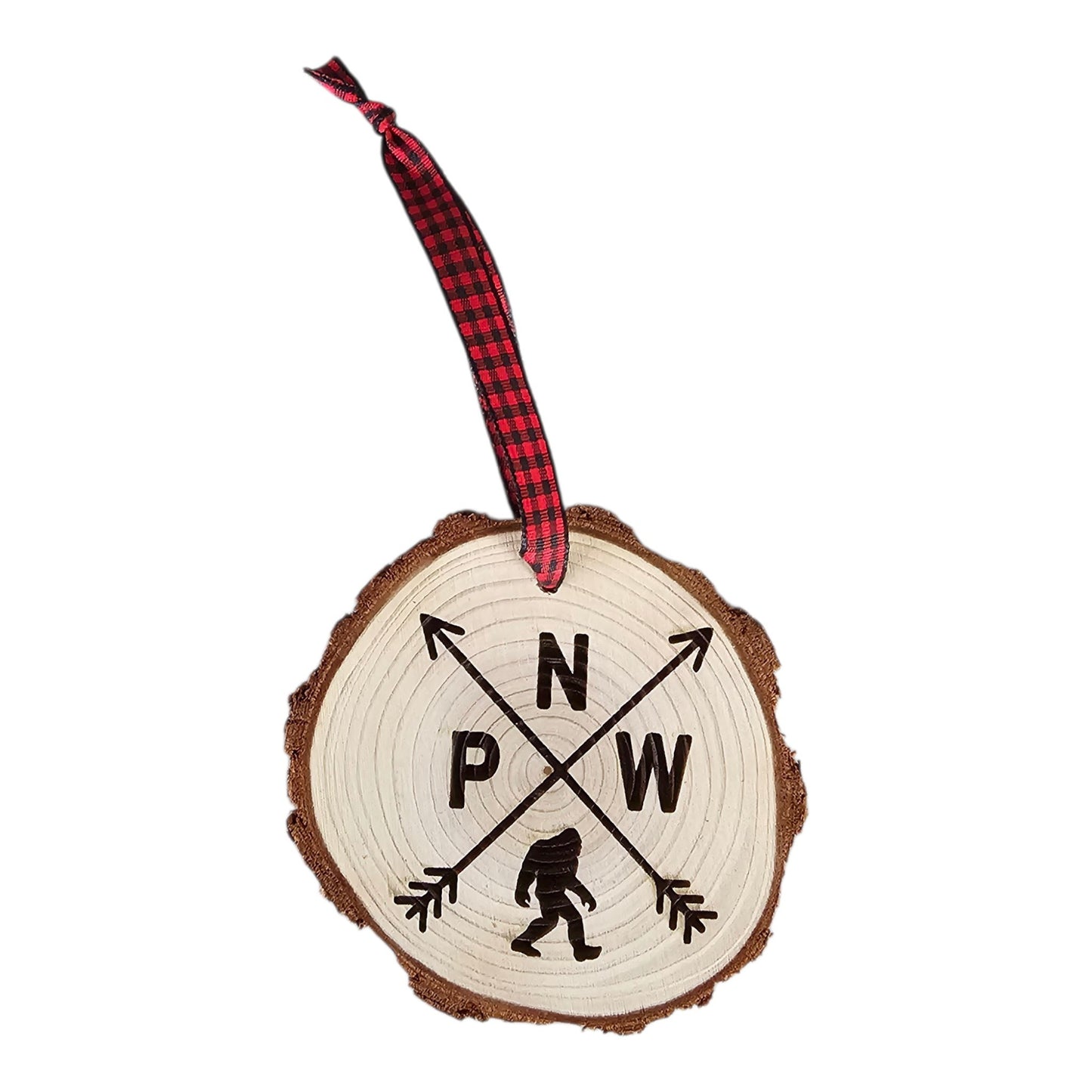 PNW Big Foot Christmas Ornament