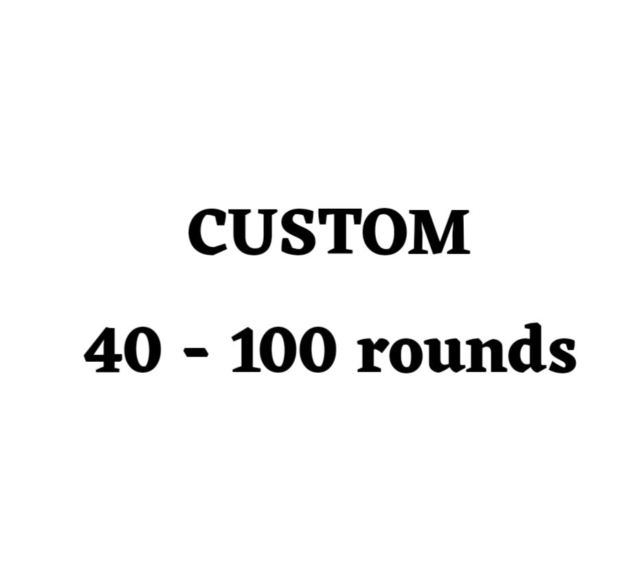 Custom 40 Ammo Box - 100 Round