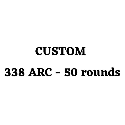 Custom 338 ARC Ammo Box - 50 round