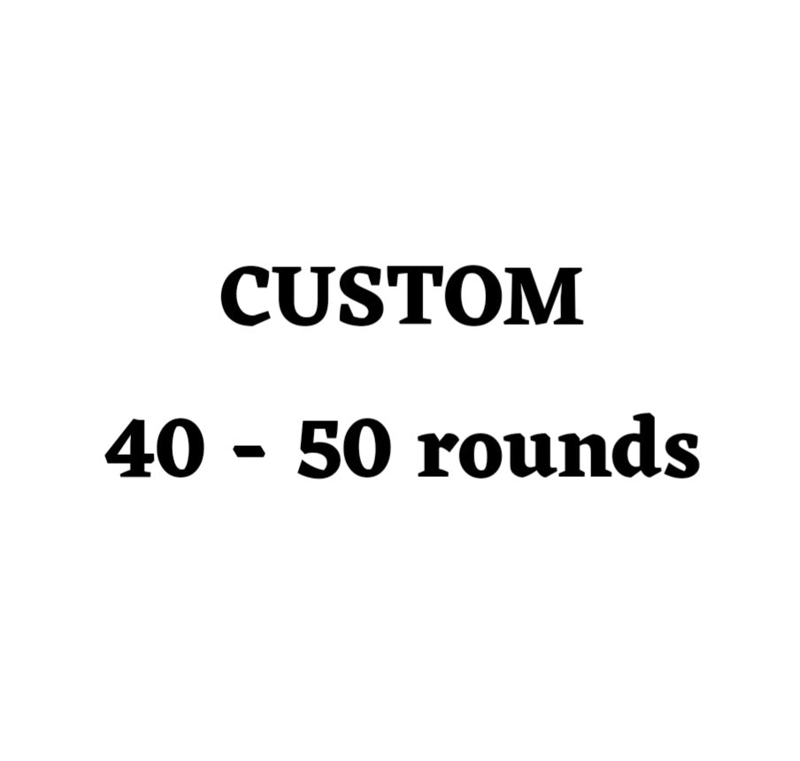 Custom 40 Ammo Box - 50 Round