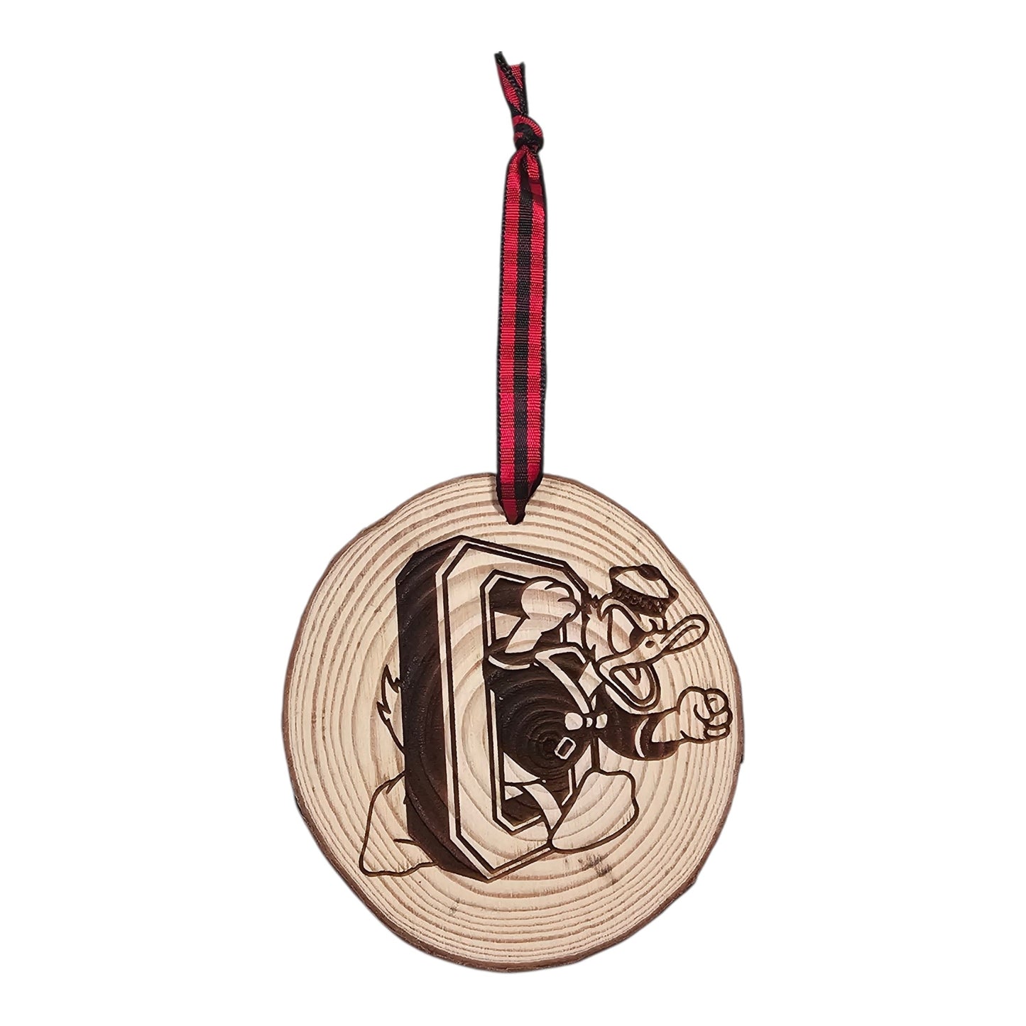 Oregon Fighting Duck Christmas Ornament