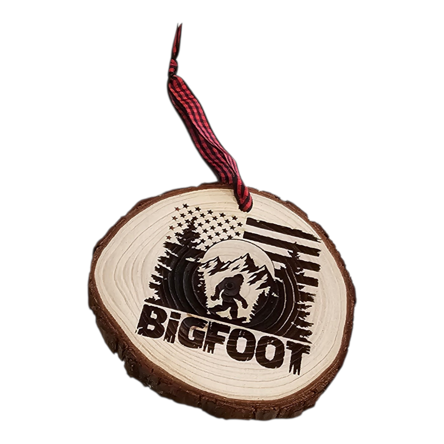 Big Foot Christmas Ornament