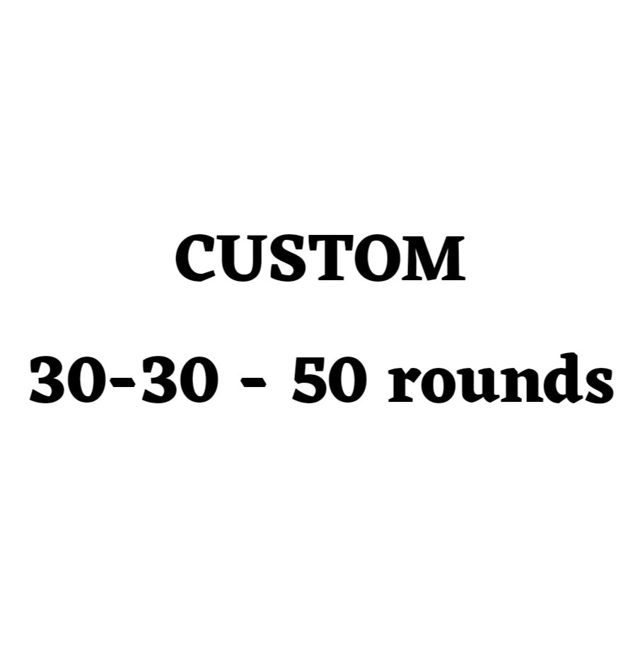 Custom 30-30 Ammo Box - 50 Round