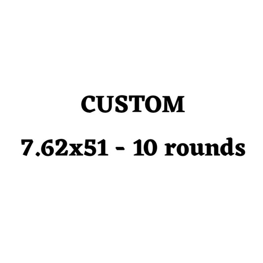 Custom 7.62x51 Ammo Box - 10 Round