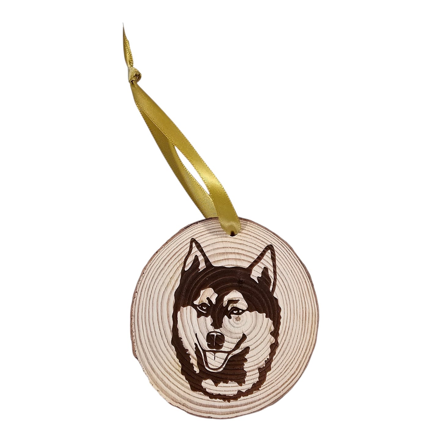 Huskies Dawg Christmas Ornament