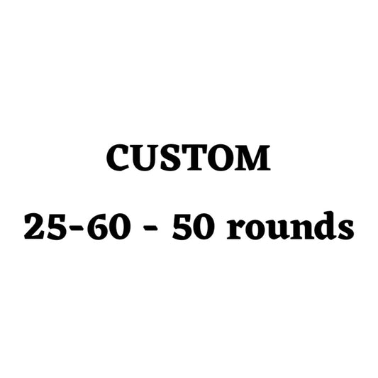 Custom 300PRC Ammo Box - 50 round