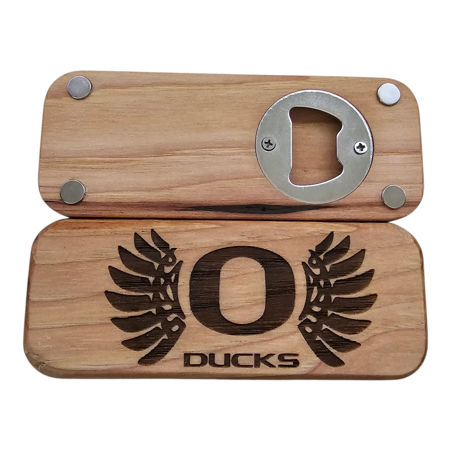 Bottle Opener Magnet - Oregon Ducks