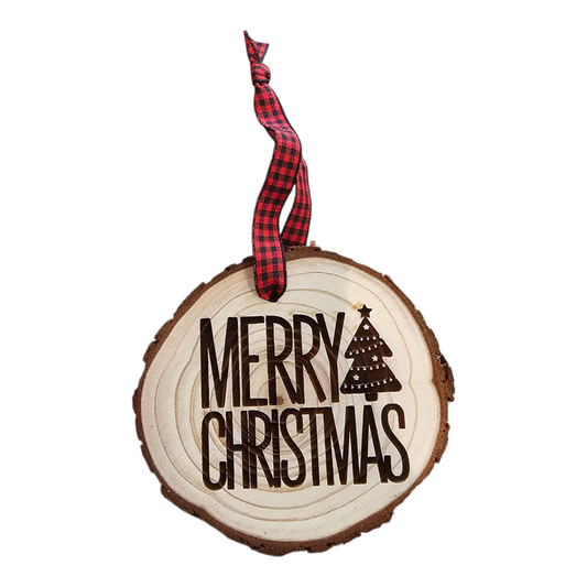 Merry Christmas Tree Ornament