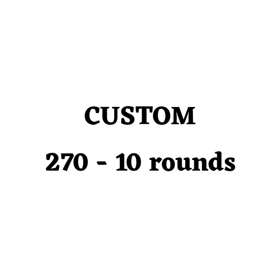 Custom 270 Ammo Box - 10 Round