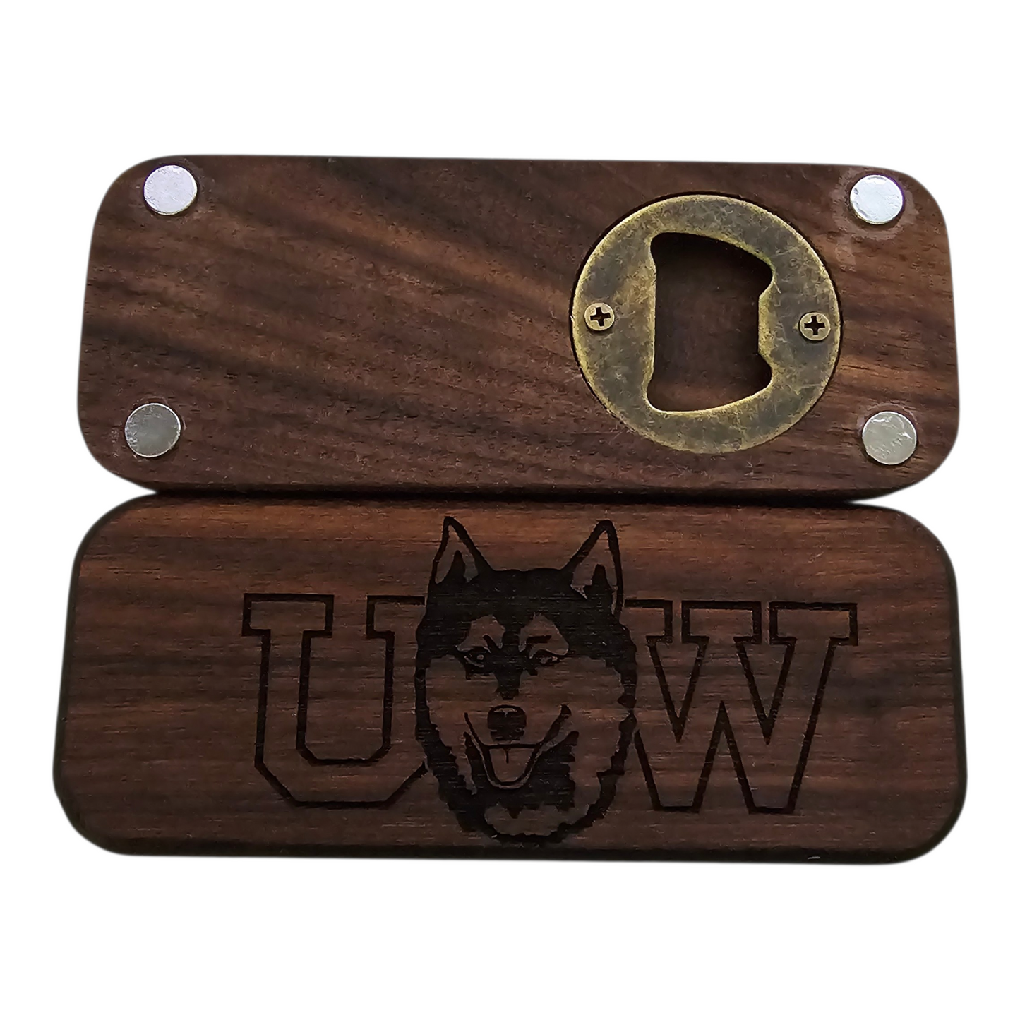Bottle Opener Magnet - UW