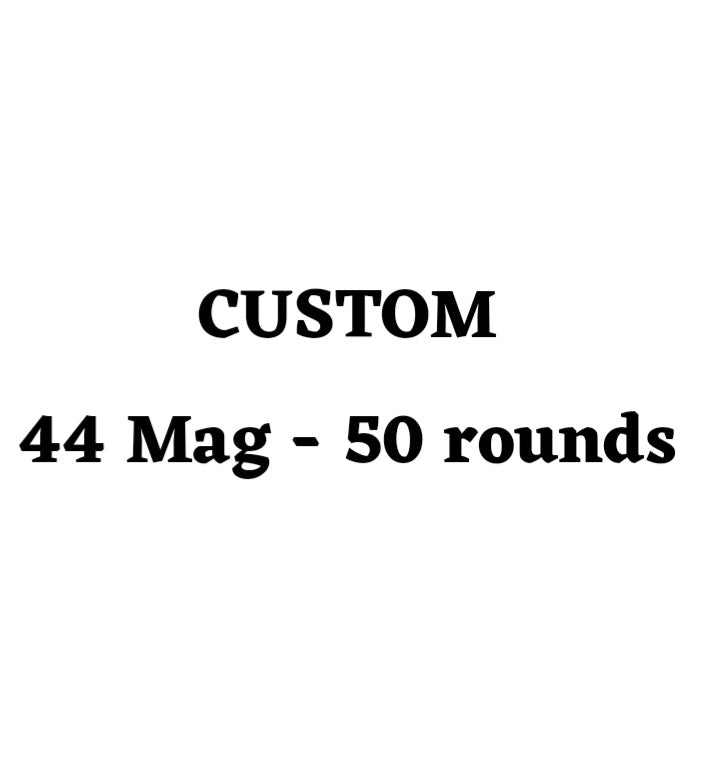 Custom 44 Mag Ammo Box - 50 Round