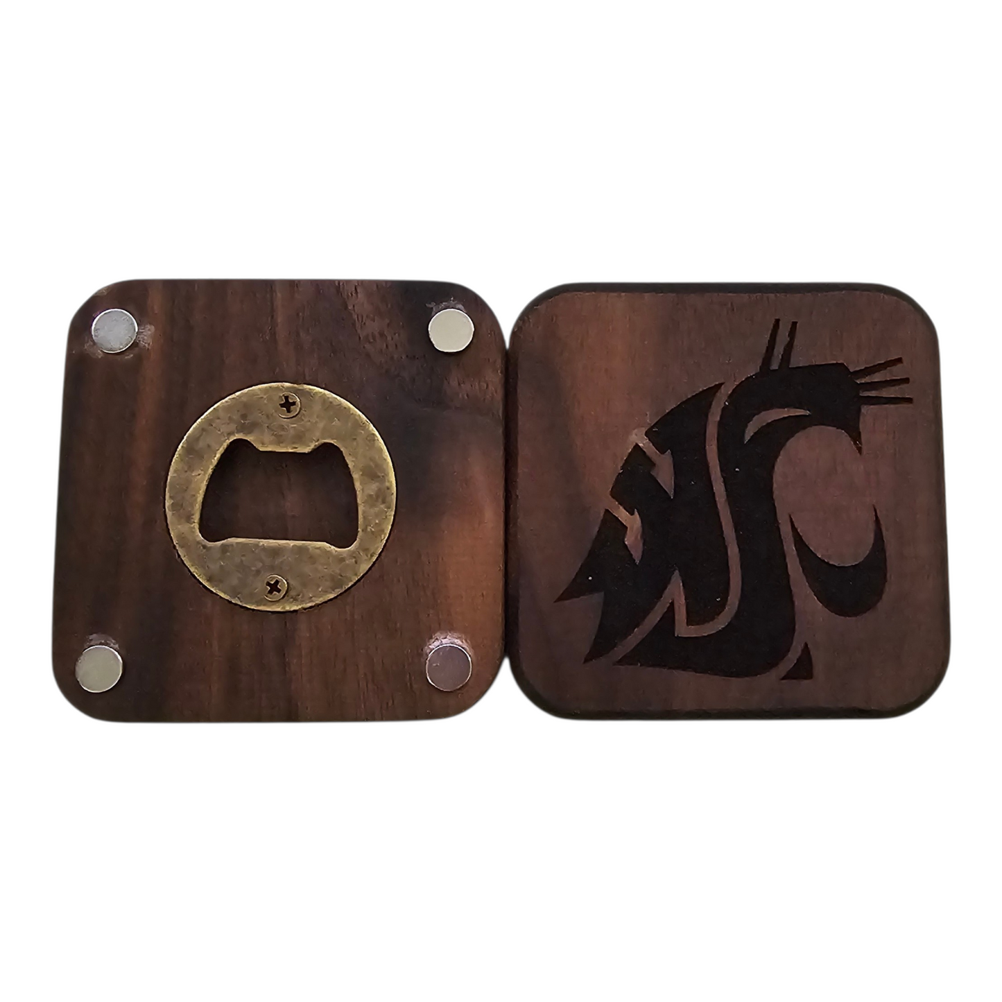 Bottle Opener Magnet - Cougars