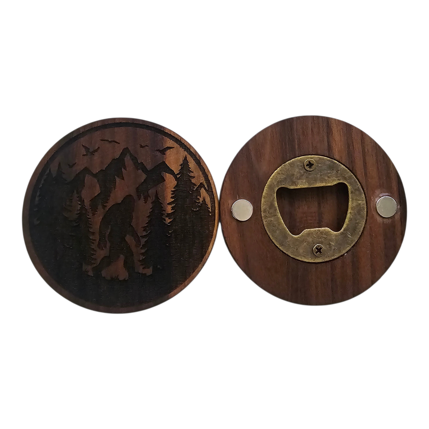 Bottle Opener Magnet - Bigfoot